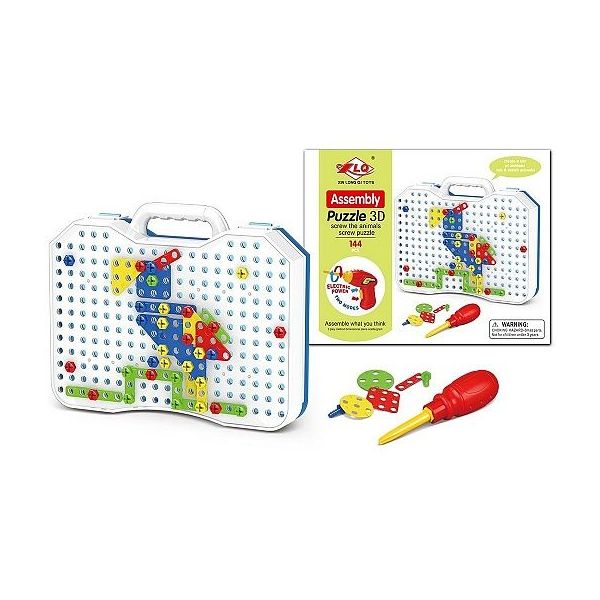 Puzzle 3D ke šroubování Puzzle 3D ke šroubování