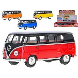 Autobus VW Classical 1962 1:32 13cm kov zpětný chod 4barvy