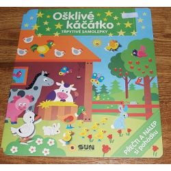 Kniha SUN - Přečti a nalep pohádku - Ošklivé kačátko  ***