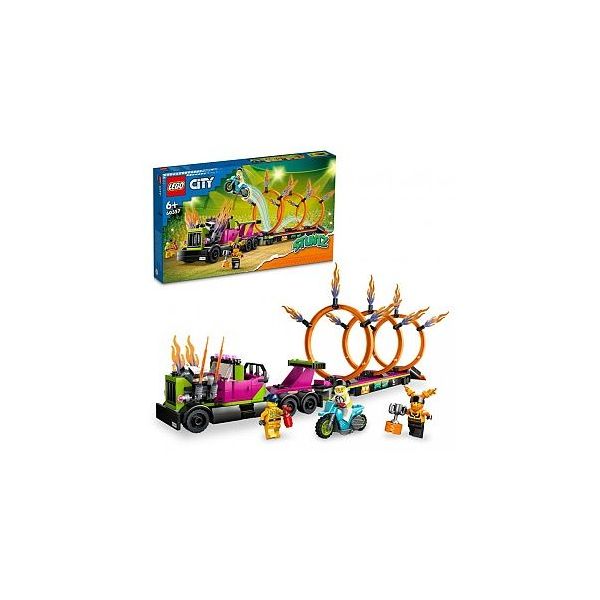 LEGO - Tahač s ohnivými kruhy ***** LEGO - Tahač s ohnivými kruhy *****