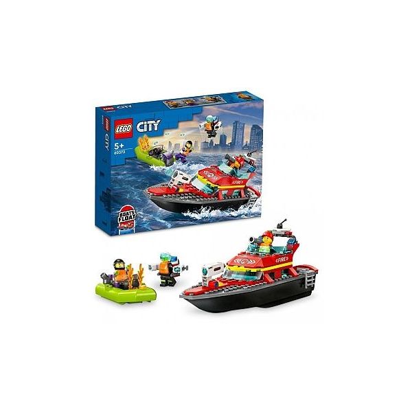 LEGO® City 60373 Hasičská záchranná loď a člun **** LEGO® City 60373 Hasičská záchranná loď a člun ****