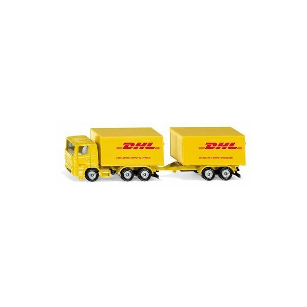 SIKU Blister - DHL kamion s přívěsem **** SIKU Blister - DHL kamion s přívěsem ****