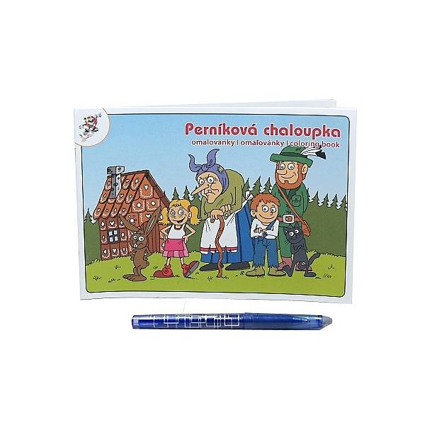 Omalovánky - Perníková chaloupka Omalovánky - Perníková chaloupka