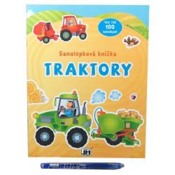 Samolepková knížka / Traktory  ****