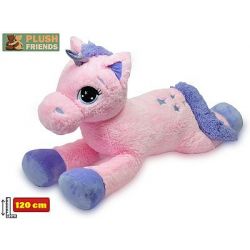 Plush Friends jednorožec plyšový 120cm ležící 0m+