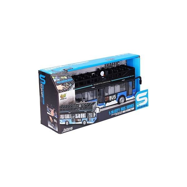 Autobus dvoupatrový vyhlídkový s efekty 28 cm **** Autobus dvoupatrový vyhlídkový s efekty 28 cm ****