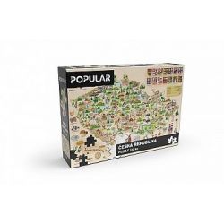Puzzle - Mapa České republiky
