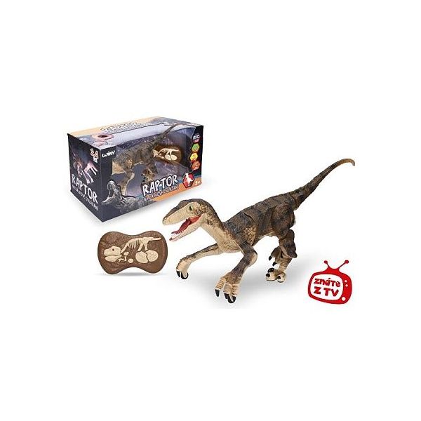 Raptor RC na dálkové ovládání hnědý 45 cm **** Raptor RC na dálkové ovládání hnědý 45 cm ****