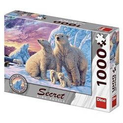 pu - 1000 LEDNÍ MEDVĚDI secret collection Puzzle NOV  *****
