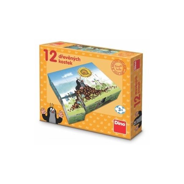 KRTKŮV ROK 12 Dřevěné licenční kostky **** KRTKŮV ROK 12 Dřevěné licenční kostky ****