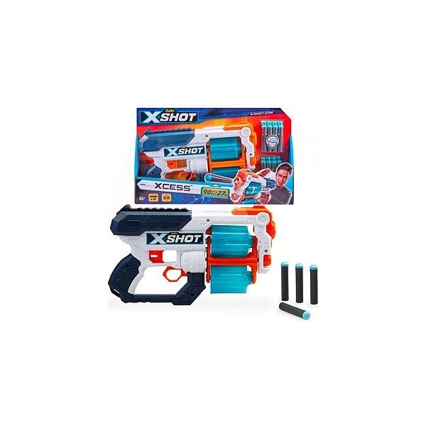 X-SHOT EXCEL XCESS TK 12 s dvěma otočnými zásobníky a 16 náboji X-SHOT EXCEL XCESS TK 12 s dvěma otočnými zásobníky a 16 náboji