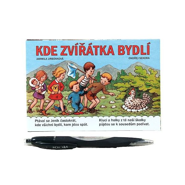 kniha - Kde zvířátka bydlí ****** kniha - Kde zvířátka bydlí ******