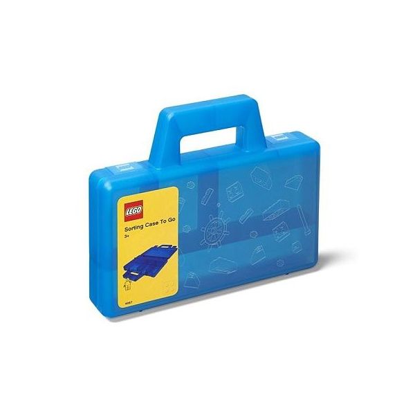 LEGO - kostičky - modrý kufřík ***** LEGO - kostičky - modrý kufřík *****