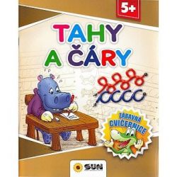 Zábavná cvičeb.- Tahy a čáry 5+   *****