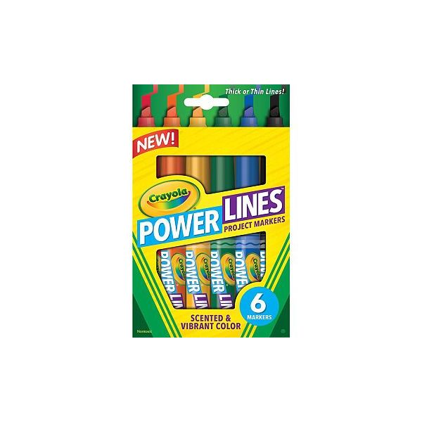 Crayola Fixy Powerlines zářivé **** Crayola Fixy Powerlines zářivé ****