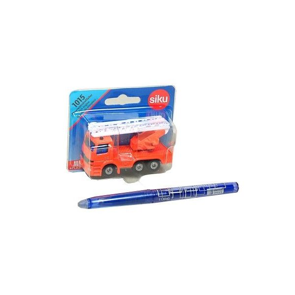 SIKU Blister - Otočné požární auto se žebříkem **** SIKU Blister - Otočné požární auto se žebříkem ****