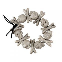 Náramek kosti a lebky