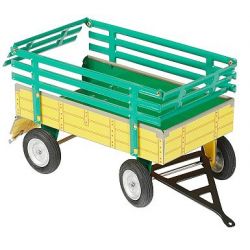 valník s nástavcem metal DCA zelený za traktor   ****