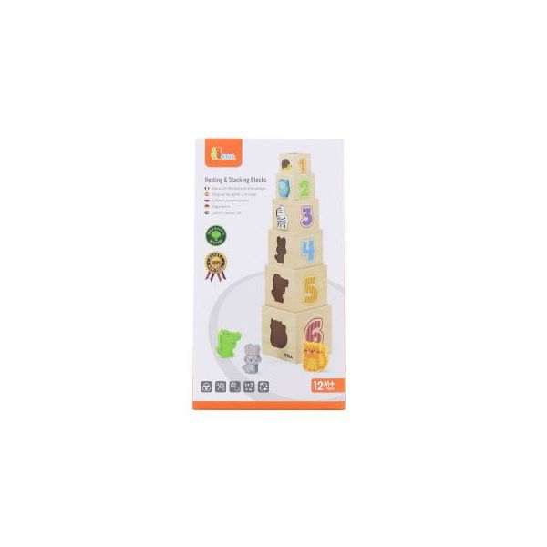 Dřevěné vkládací kostky **** Dřevěné vkládací kostky ****