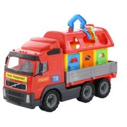 Auto plošinové + Didaktický domek pro zvířátka   /+1  ****