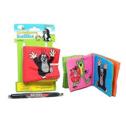 Knížka Krtek textilní