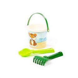 Sada na písek č. 656 safari: Kbelíček malý se samolepk/+1/ *****