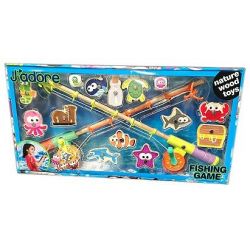 dřevěné rybaření