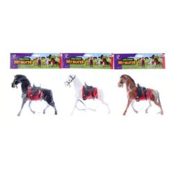 Kůň fliska 3 barvy 16 cm