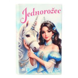 Karty Černý Petr/Pexeso/Dueto jednorožec 31ks krabičce