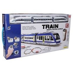 Vlak RC na dálkové ovládání s dráhou set 146x64 cm