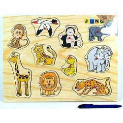 dřevěná vkládačka 38 x 29 cm 6 ass /12/