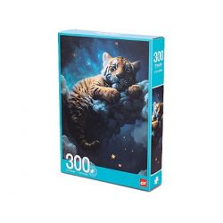 Puzzle 38x25cm tygřík 300dílků v krabičce