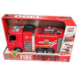 Auto hasičské stříkající s efekty 30 cm II