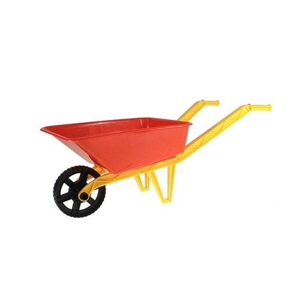 Kolečko na písek 72x29x25cm červené