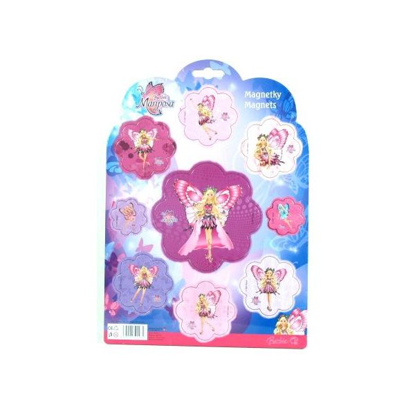 magnetky Barbie Mariposa 2008