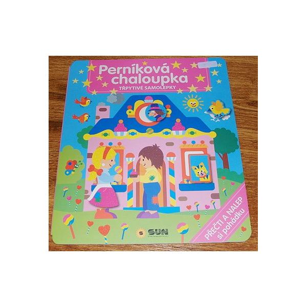 Kniha SUN - Přečti a nalep pohádku - Perníková chaloupka  ***