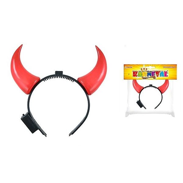 rohy čerta svítící