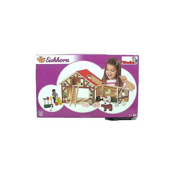 Dřevěný statek s příslušenstvím ***