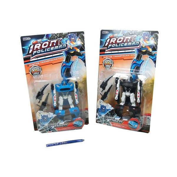 Autorobot Policie 17 cm 2 ass