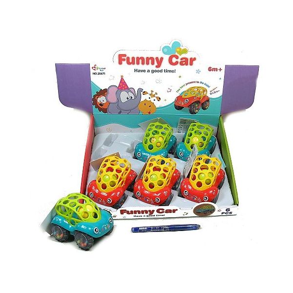 Auto hrkavka 12 cm 2ass