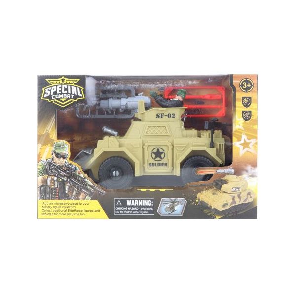 Vojenský obrněný jeep