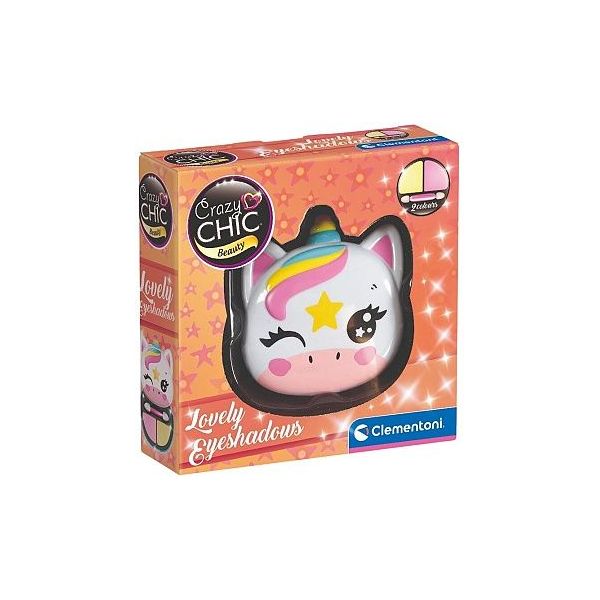 CRAZY CHIC Oční stíny jednorožec