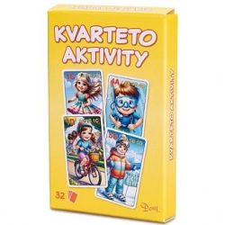 Karty Kvarteto aktivity 32ks v krabičce