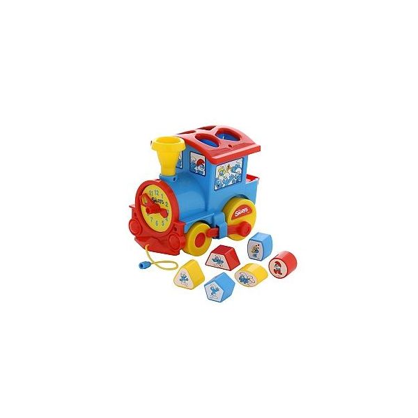Didaktická mašinka Šmoulové" se 6-ti kostkami č.1  /+1 ****"