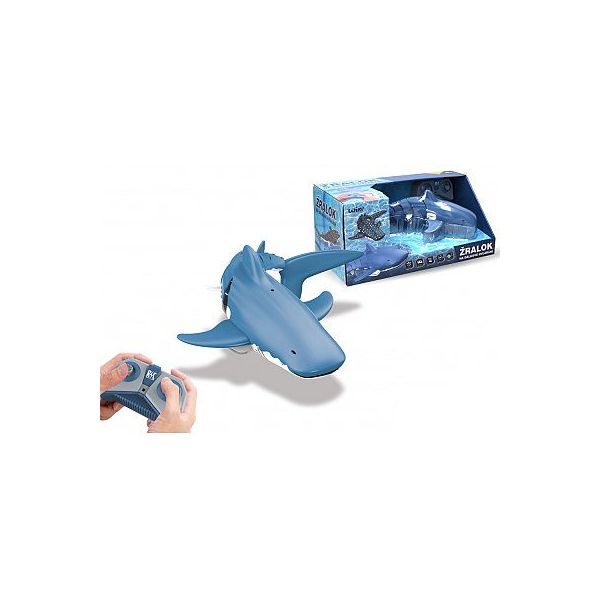 Žralok bílý RC do vody 35 cm - 2