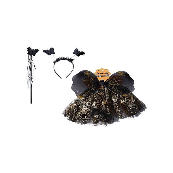 Set karneval - motýl černý