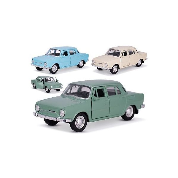 Welly Škoda 100 12cm kov zpětný chod 3barvy