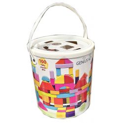 Kostky v kyblíku 100ks  ****