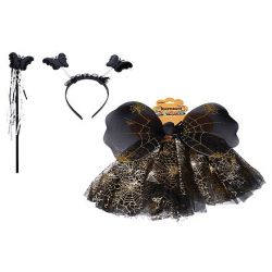 Set karneval - motýl černý