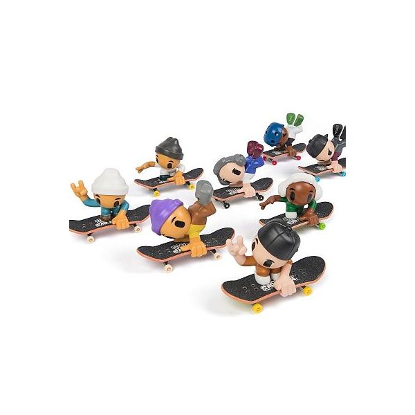 TECH DECK SK8 CREW FINGERBOARD S FIGURKOU DVOJBALENÍ